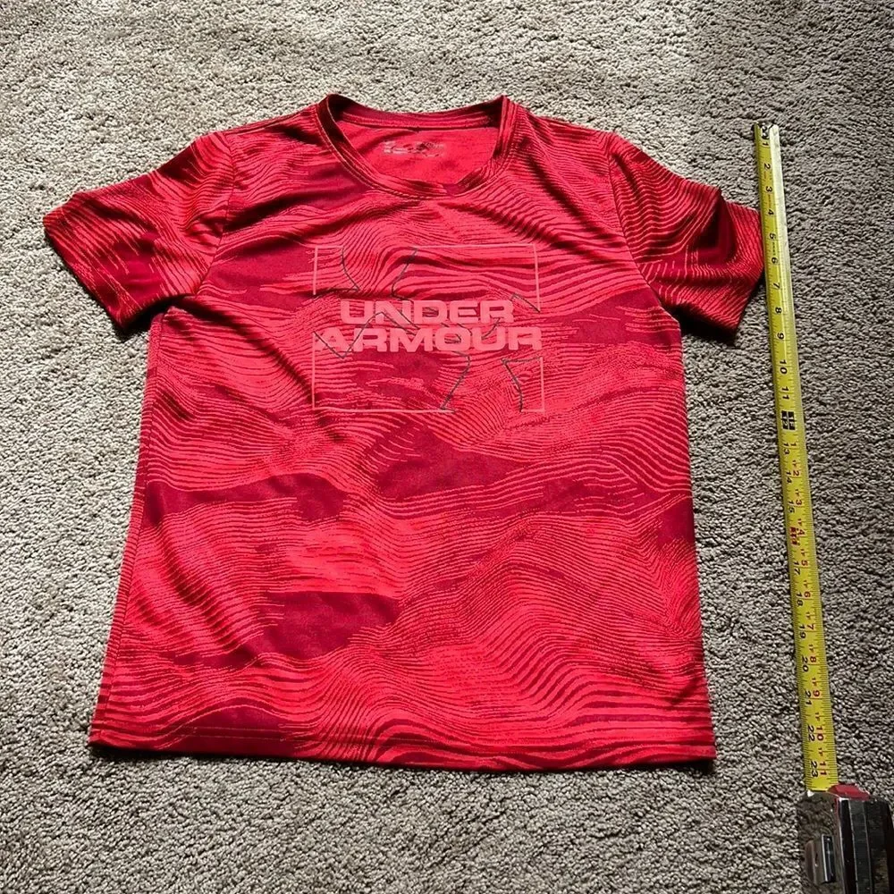 🚘🎈Red Under Armor Shirt For Youth Boys 🚘🎈